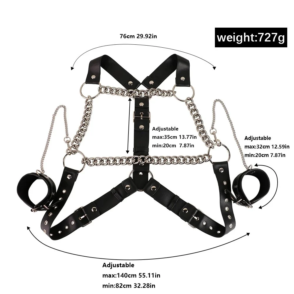 Beginner Game Play restraints Sex Bondage Wrist Thigh Handcuffs for Couple Beginner Game Play