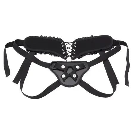 3 Sizes Metal O-Rings Sexy Lace Adjustable Strap on Dildo Harness Adult Sex Toys for Lesbian Gay Couple