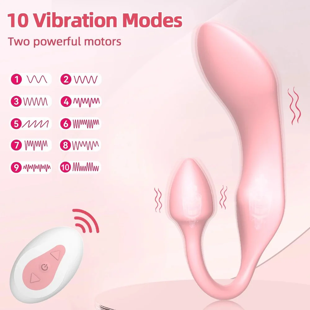 1Underwear Vibrator Sex Toys Anal Plug Vagina Clitoris Stimulation Clitoris Vibrating Panties for Woman