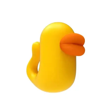 Sex Toys for Women Waterproof Duckie Finger Clit Stimulator Mini Yellow Duck Vibrator