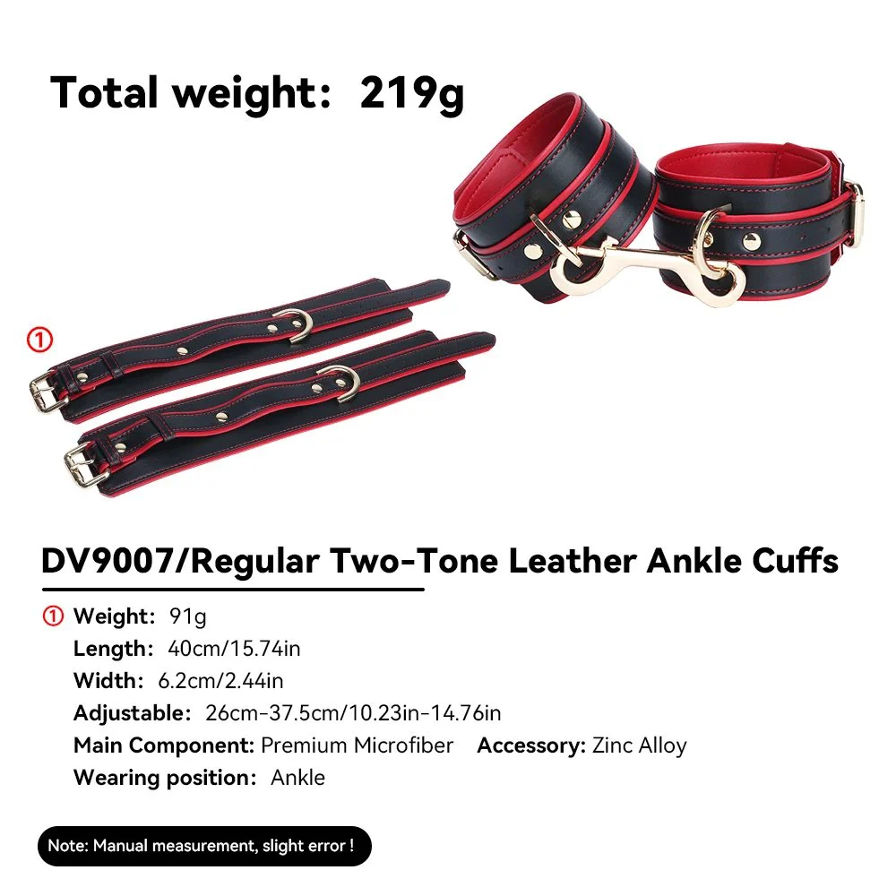 4-Way Cross Hog-Tie Connector with Wrist & Ankle Cuffs for Bondage Restraint,Bondage Kit,Four Cuff Adjustable Sex Toy Adult
