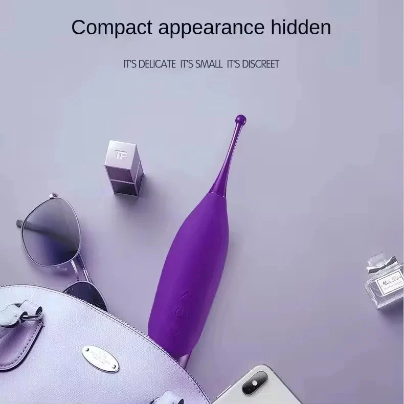 Cross-Border G-Spot Three-Headed Orgasm Pen Adult Sex Toys 10 Speed Frequency Vibration Massage Stick Female Vaginal Vibrators