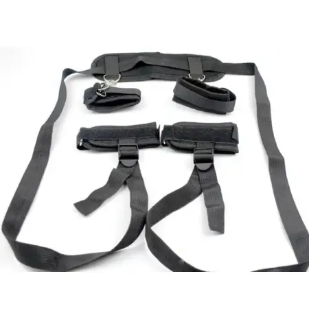 Erotic Sex Toys Bondage Restraint Neck Collar Slave Straps Neck Wrist and Ankle Cuffs