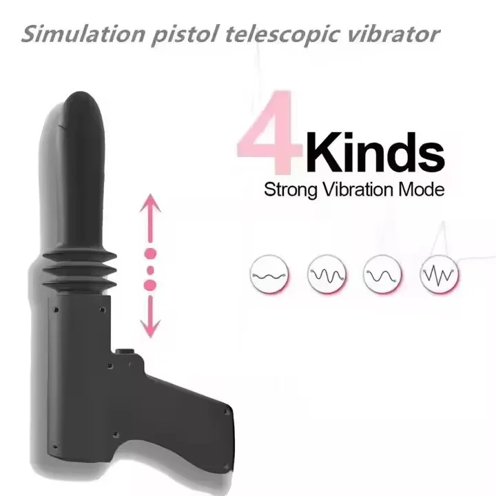 Adult Erotic Products Eco-Friendly 100% Waterproof Automatic Telescopic USB Recharge Dildo Masturbator for Women