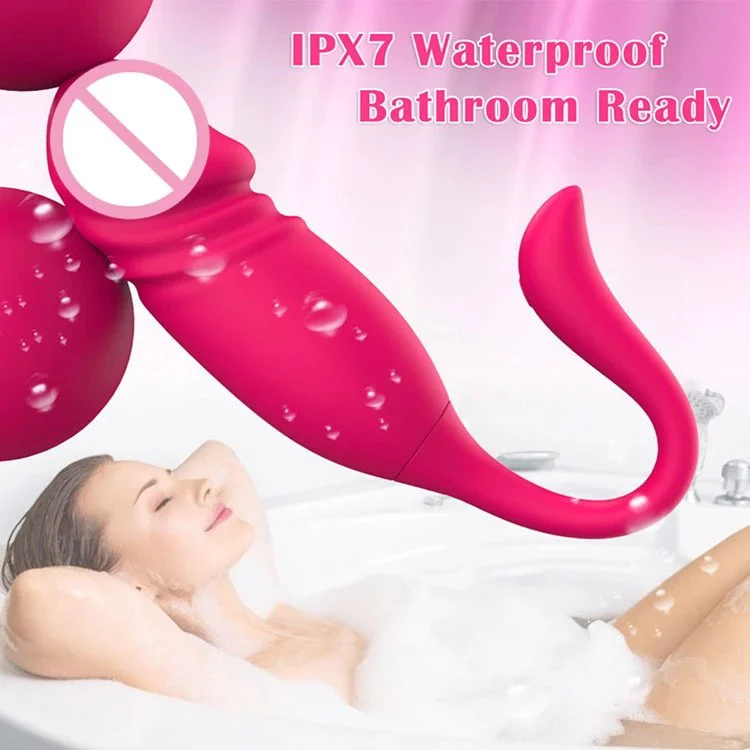 APP Remote Control Egg Vibrator for Female G Sport Vagina Telescopic Dildo Sex Toys for Women
