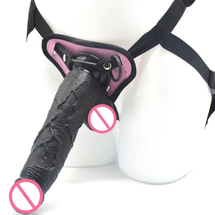 19cm Male Sex Toy Thick Penis with Belt Strap on Dildo Penis with Belt Sex Toys Dildo with Belt for Lesbian