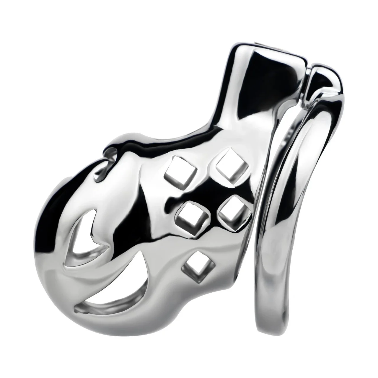 Stainless Steel Male Chastity Cage With Catheter Chastity Penis Restraint Cock Cage Adult SM Erotic Sex Toys for Man Masturbator