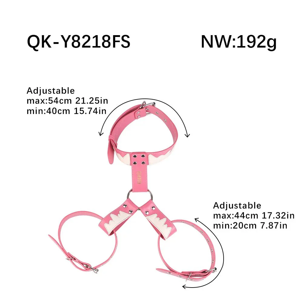 Female Wearable Leather Bra New Adjustable Nipple Stimulator Chest Bondage Nipples Restrict Breast Binder Sex Toys
