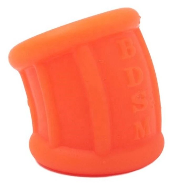 Superior Silicone Cock Ring for Men Stretchable Scrotum Locking Feature Penis Ring Designed to Delay Ejaculation