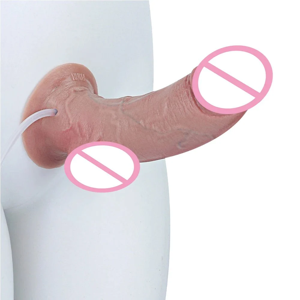 Artificial Squirting Dildo Soft Silicone Penis Ejaculation Dildo Massage Vaginal Simulation Sex Dildo Sex Toys