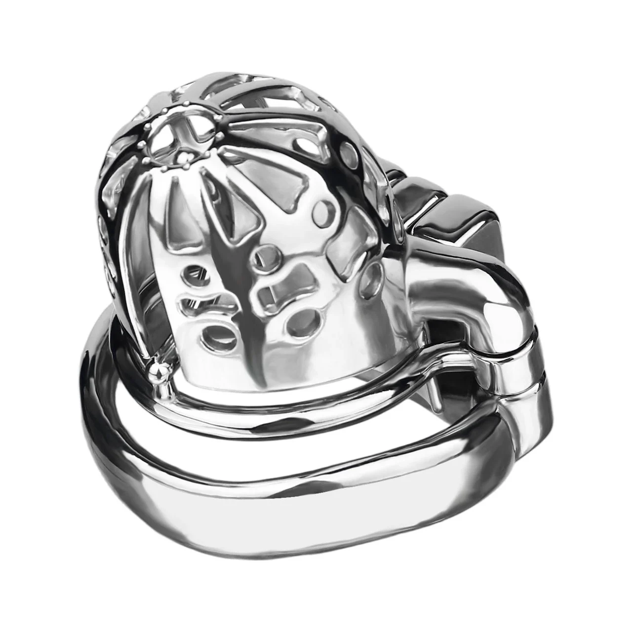 Stainless Steel Male Chastity Bondage Lock Bdsm Play Props for Men Bdsm Adult Erotic Toys Penis Cage