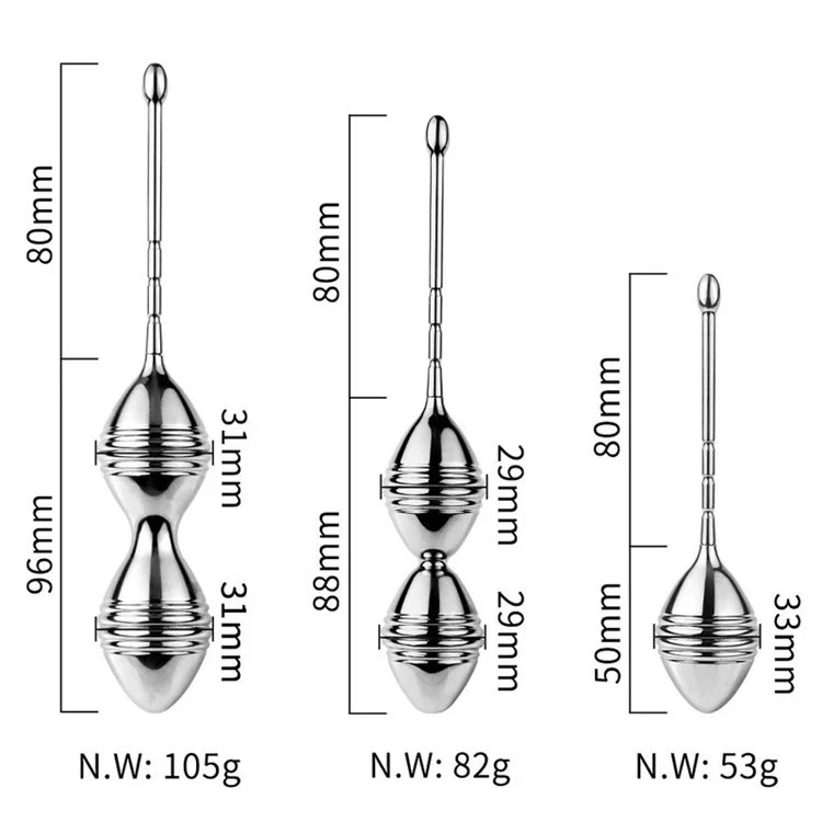 Female Sex Toys for Woman 3 Sizes Set Metal Vaginal Balls Exercise Stainless Steel Kegel Ball