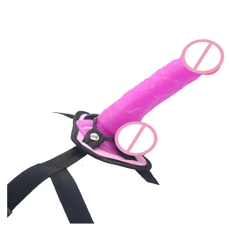7.48-inch Wearable Simulated Penis Sex Toy Made of Medical-Grade Silicone, Suitable for Female Couples