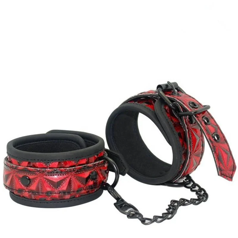 Adjustable Handcuffs Ankle Cuff Restraints Sex Bondage Exotic Accessories