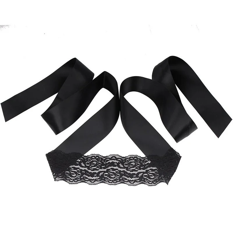 Adult Adult Sex Toys Lace Three Piece Binding and Restraint Set Maid Role-playing Sex Toys Sex Props Play Fun