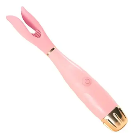 Breast Vibrator Dildo USB Charging Strong Vibration Clamping Waterproof 10-Speed Quiet Sexual Toy Provocation Female
