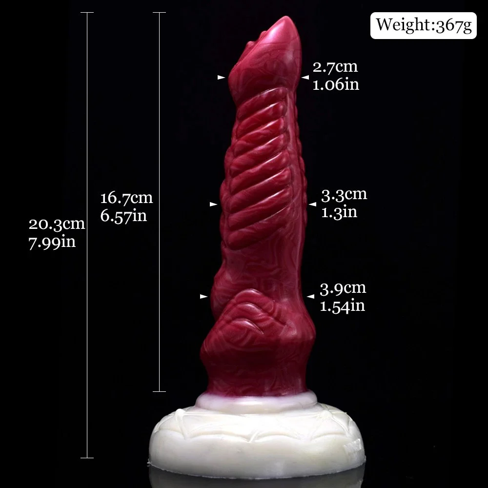 Anal Plugs Sex Butt Massager Super Soft Rubber Dildo for Women Wolf Dog Animal Cock Monster Rubber Penis