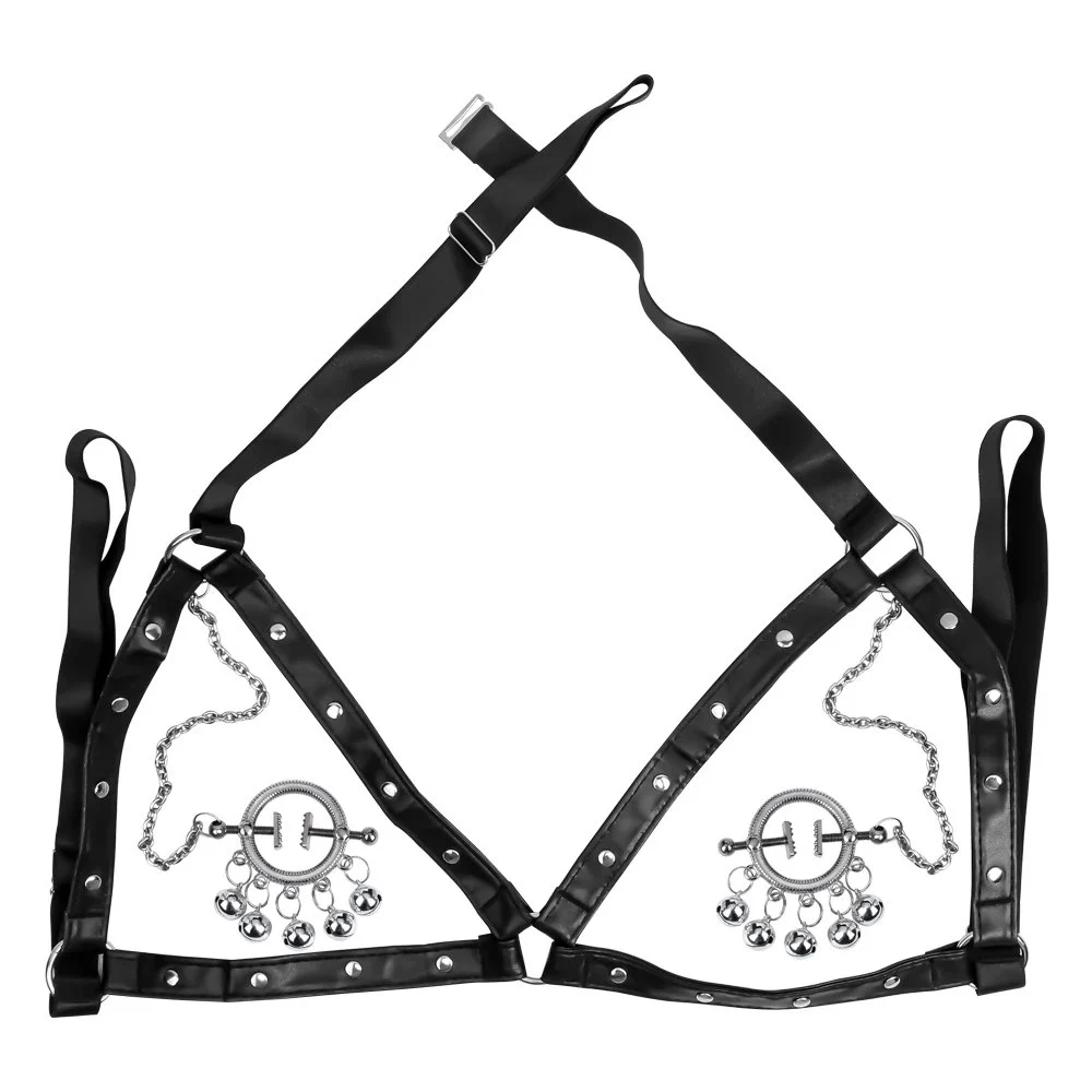 Fetish Metal Stainless Steel Nipple Clips Female Breast Fun Couple Flirting Products Game Role Playing Sex Toys