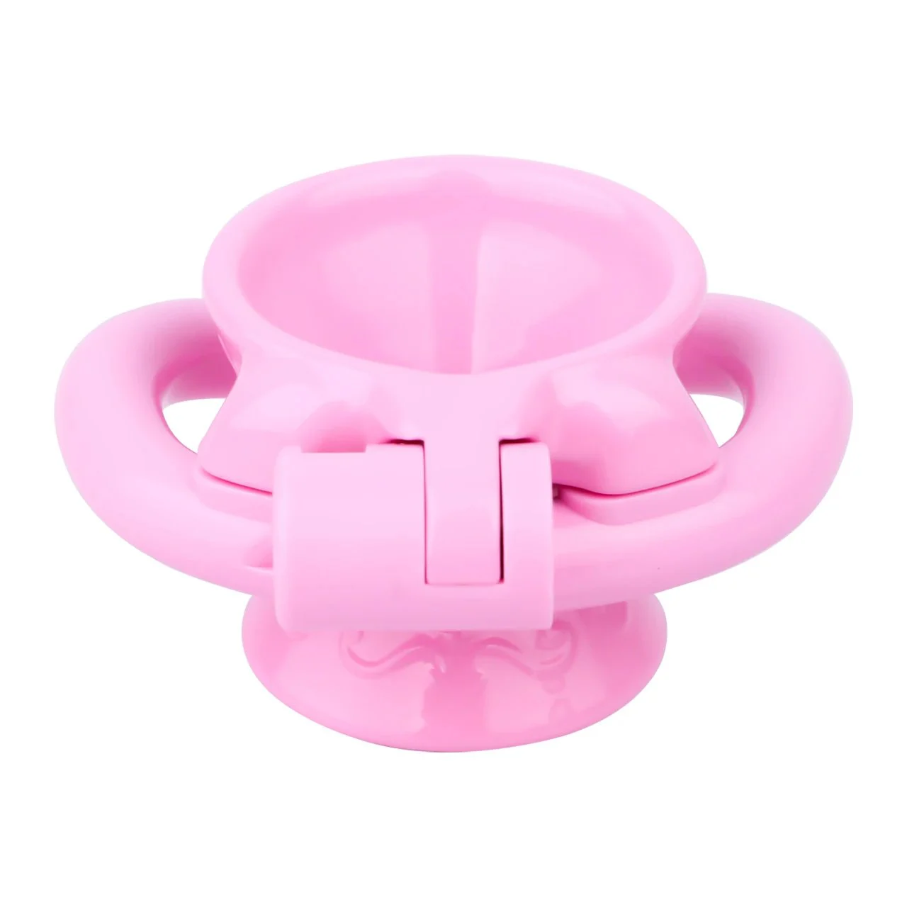 Wine Glass Hollow Resin Chastity Cages with Lock and 4 Rings Sex Toys for Men Couple Breathable Cock Ring Penis Restrain