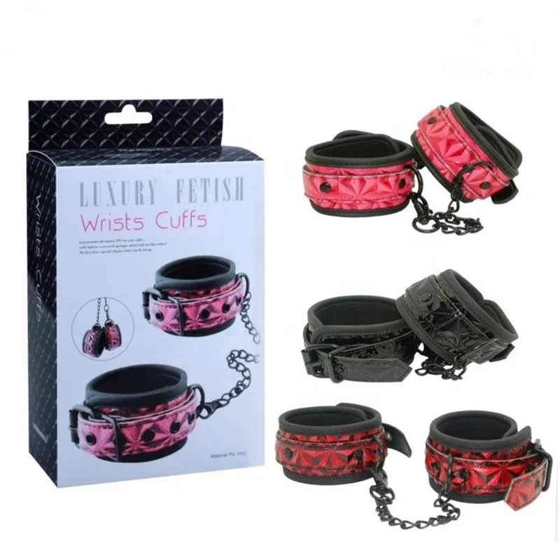 Adjustable Handcuffs Ankle Cuff Restraints Sex Bondage Exotic Accessories