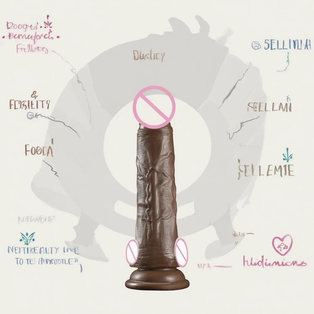 Beginner-Like Huge Dildo Realistic Lifelike Adult Toy for Men and Women