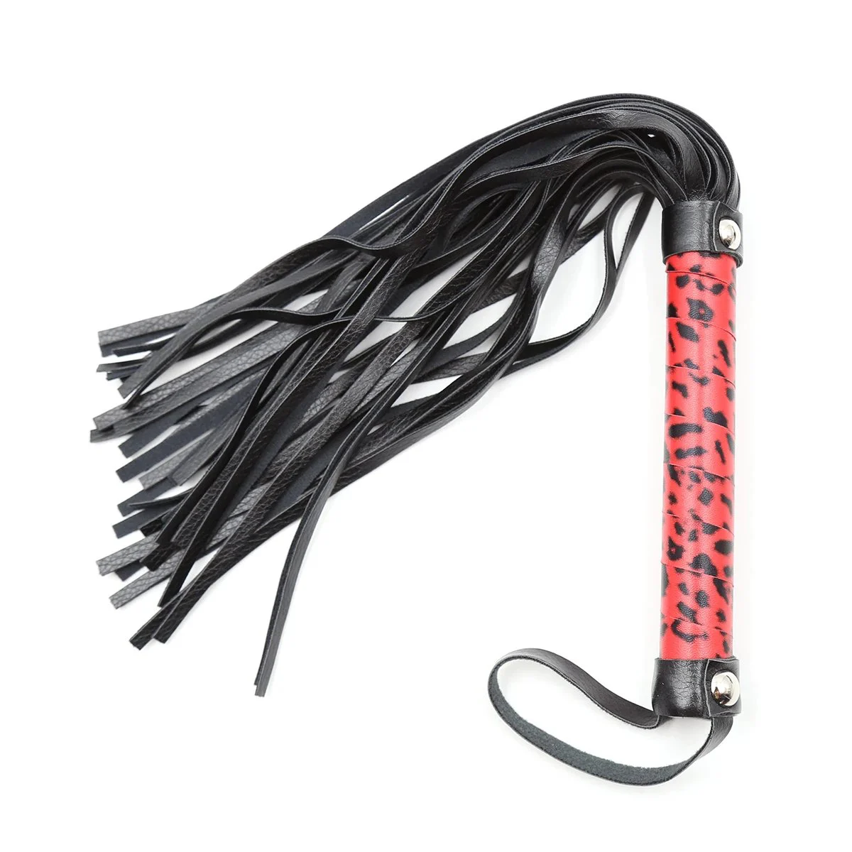 Adult Flirting Leather Handcuffs Eyepatch Whip Sex Toys