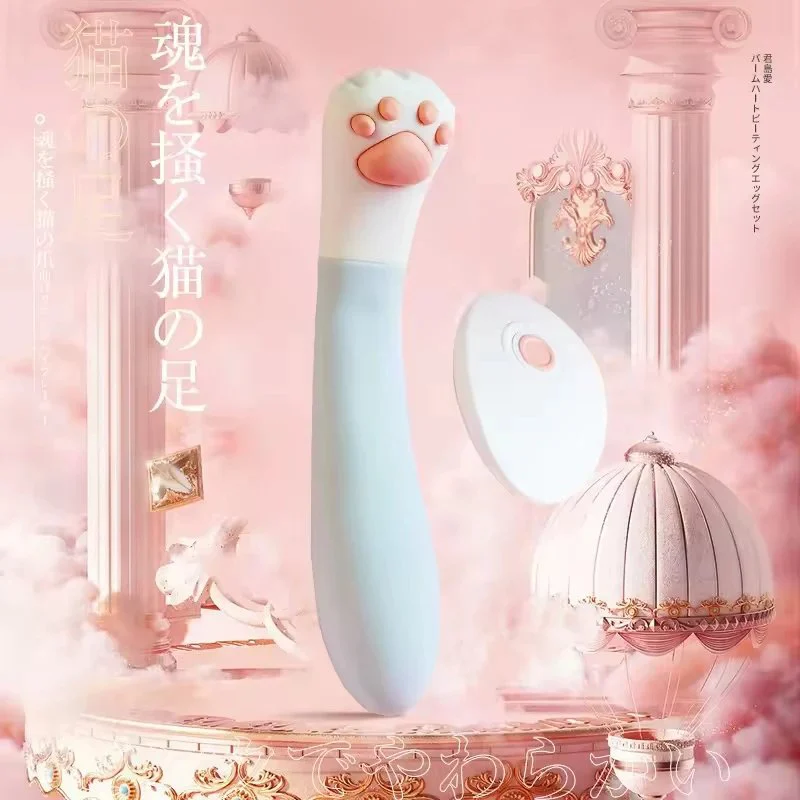 Cat Claw Bendable Remote Control Prostate Massager G-spot Clitoris Wearable Silicone Vibrator Sex Toys for Women