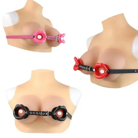 Goddess Sexual Breast Trinity Amorous Lips Erotic Bondage Corset for Women Bdsm Sex Toys Adjustable Length