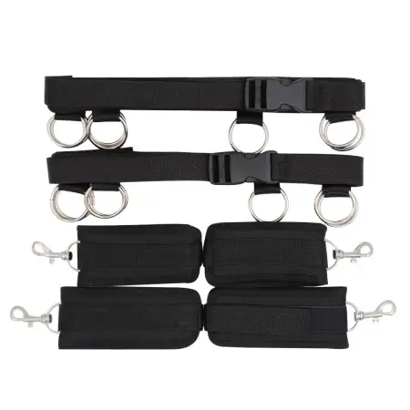 Adult Products With Binding Restraints Hand and Foot Leg Couples Flirtation in Bed Sex Toys