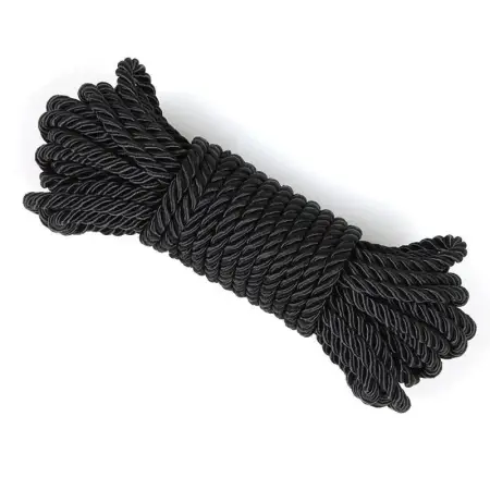Adult Sex Silk Rope Male And Female Training Binding And Restraint 10 Meters Colorful Hand Woven Rope