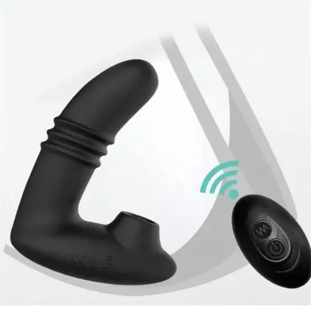 USB Power Supply 10 Frequency Wearable Anal Plug Electric Vibrator & Dildo for Prostate Massage & Sucking Wearable & Invisible