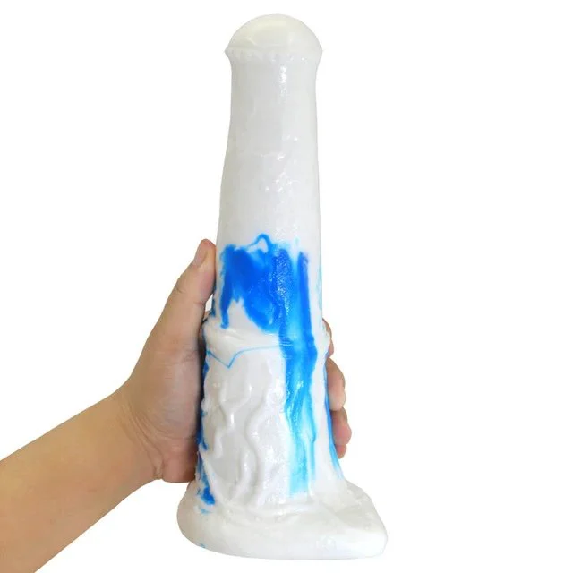 Adult Toys Animal Centaur Dong 11 Inches Silicone Colorful Art Craft Sex Toy Long Thick Large Horse Dildo