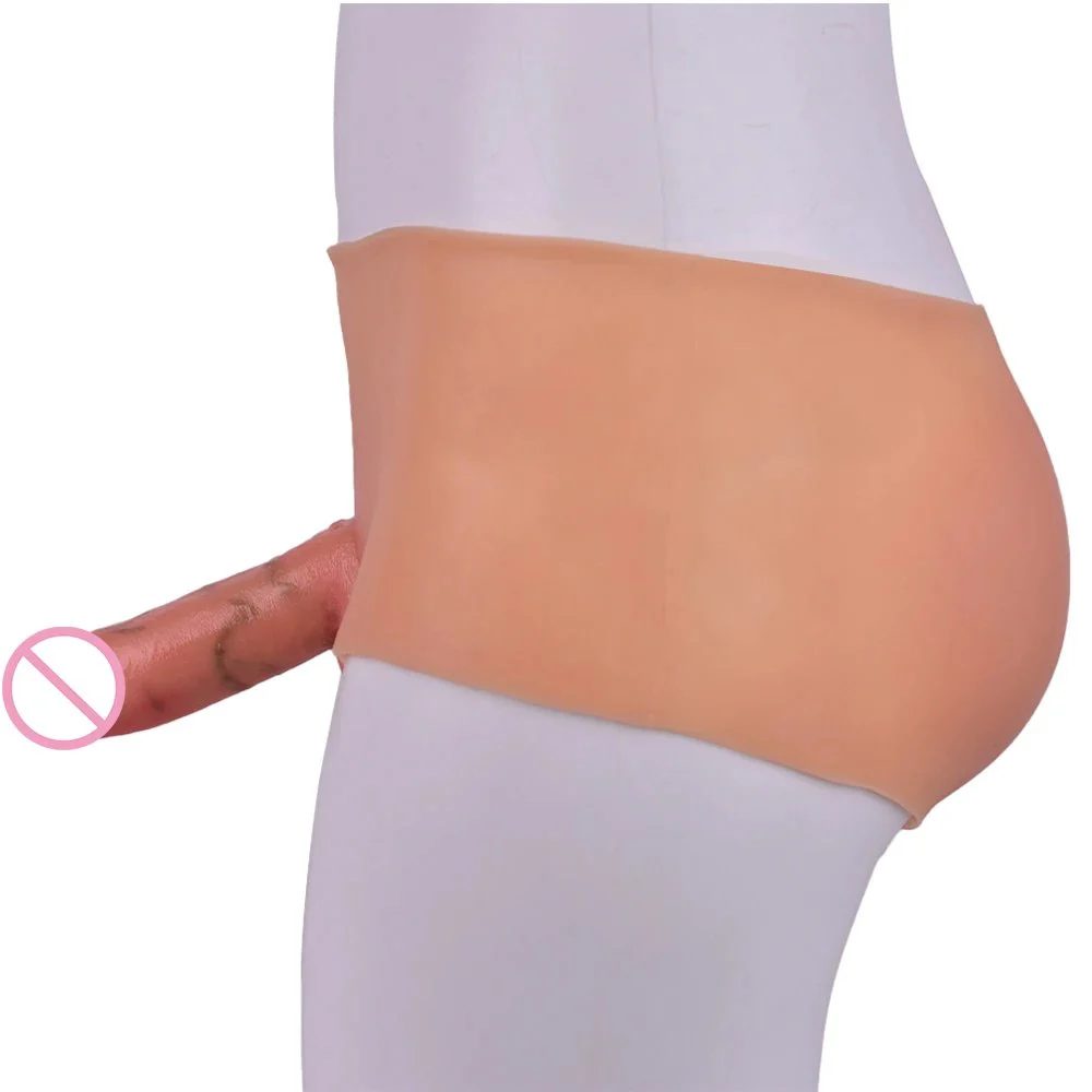 Liquid Silicone Artificial Realistic Big Penis Wearable Panty Strap on Dildos for Women Lesbian Sex Tool Adult Sex Toys