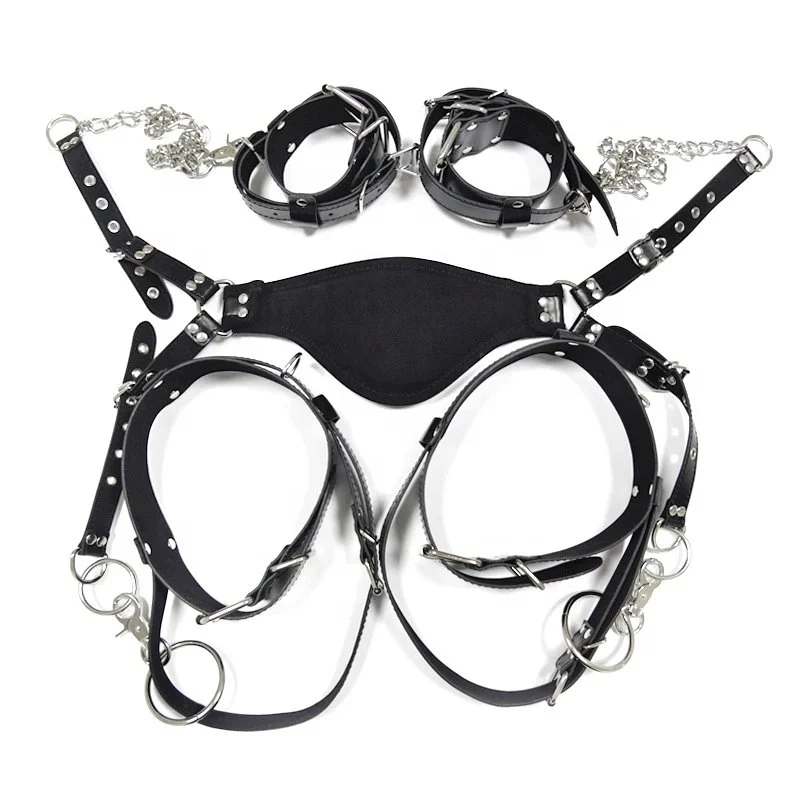 Adult Sex Toys Hand Cuffs Thigh and Wrist Cuff Bondage Games Slave Restraint Strap System Roleplay Erotic Games for Couple