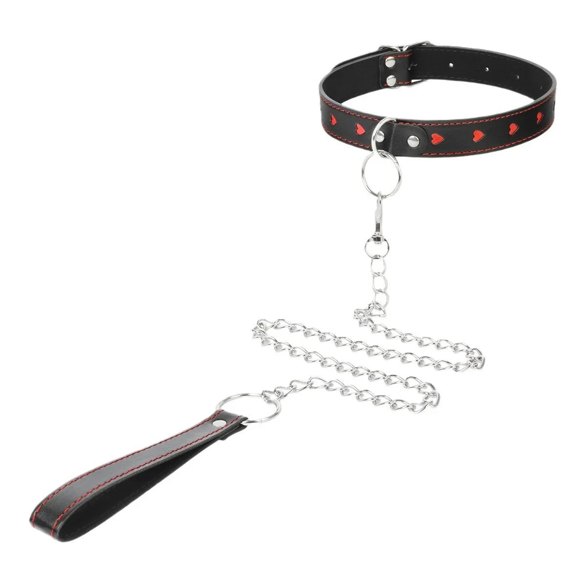 Adult Sex Love Pulling Collar Hand and Foot Cuff Set Sex Fun Supplies Female Sex Props