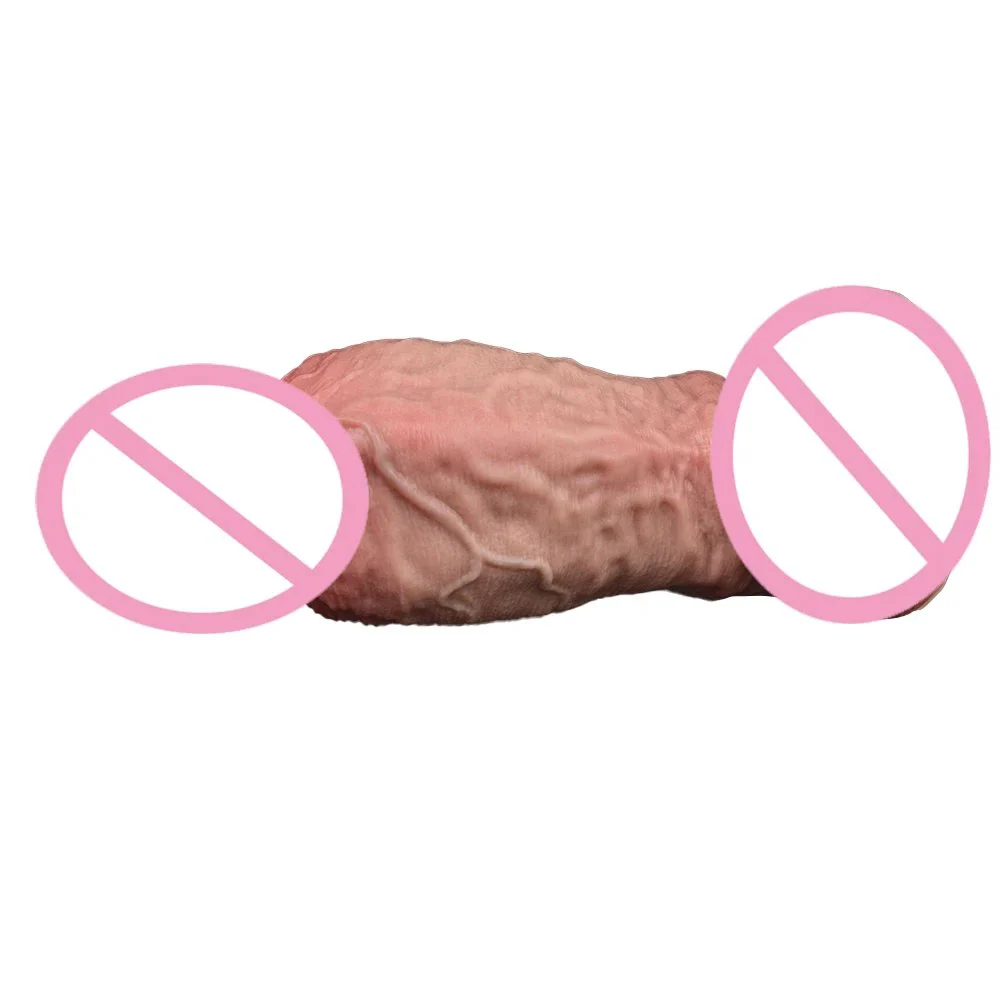 Realistic Thick Dildo 8.6'' Inches Giant Anal Plug Dildos Double Layered Silicone Penis Premium Sex Toys with Strong Suction Cup