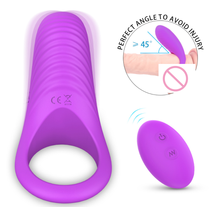 USB Charging Adult Sex Toy 9 Frequency Strong Shock Silica Gel Vibrating Ring Jumping Egg & Couple Resonance Locking Penis Ring