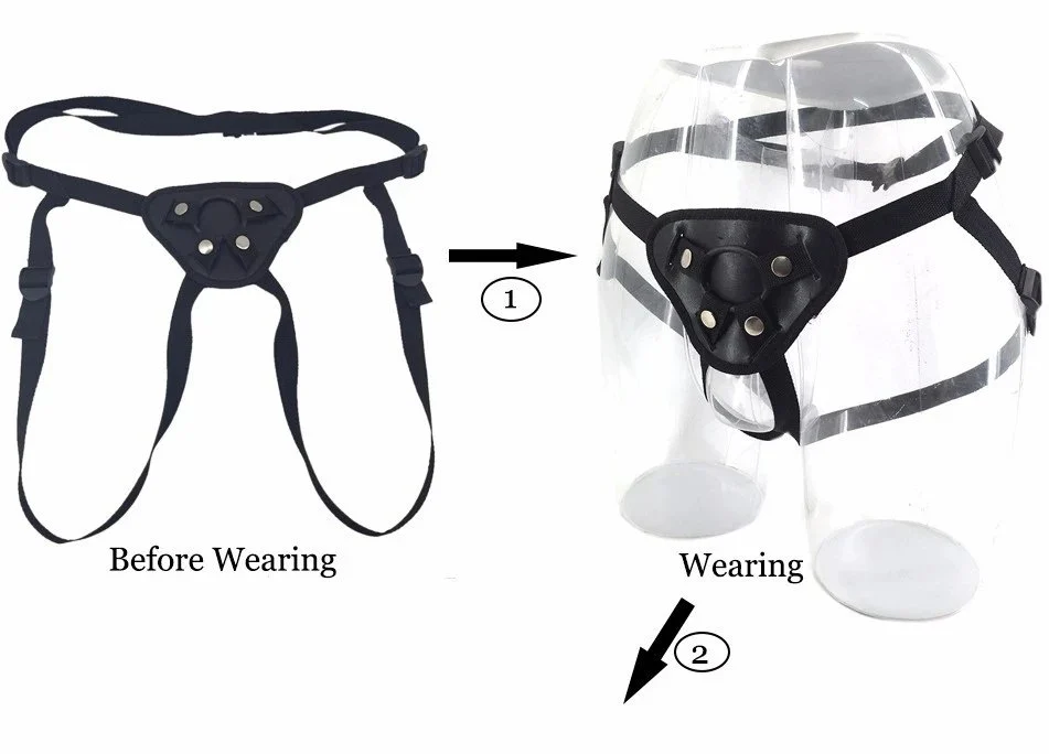 Belt Strap on Realistic Dildo Pants for Woman Men Couples Strap on Dildo with Pants for Lesbian