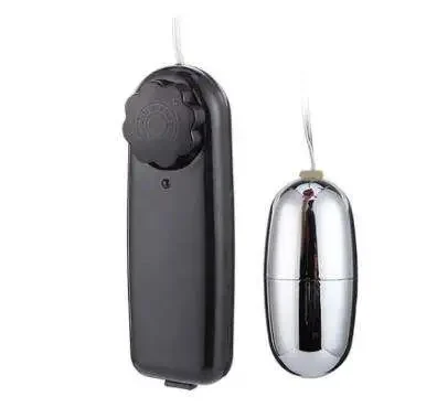 Adult Sex Toy for Women Remote Control Black Vibrating Egg Battery Bullet Egg Vibrator