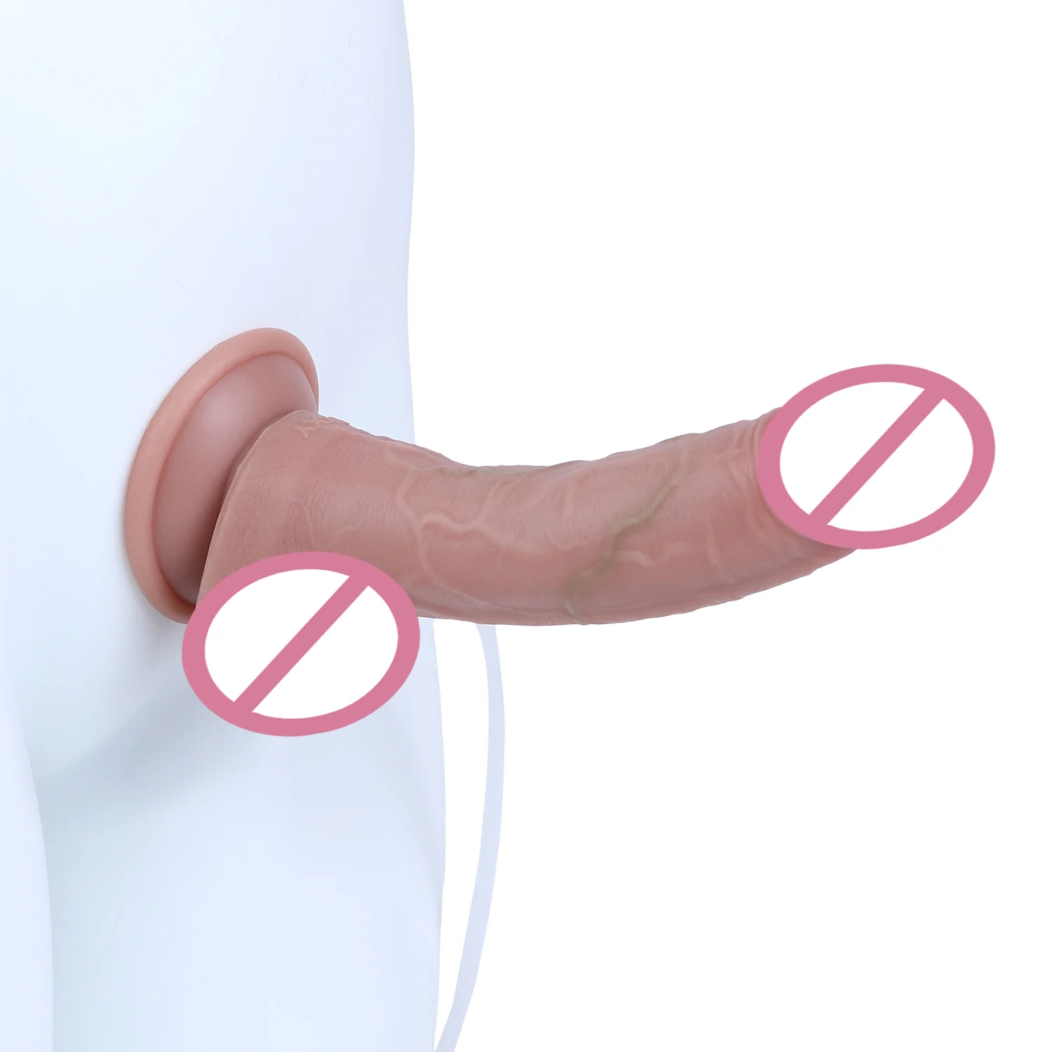 Skin-sliding Realistic Squirting Dildos Double-Layer Suction Cup Female Masturbator Medical-Grade Silicone18+ Adult Toy