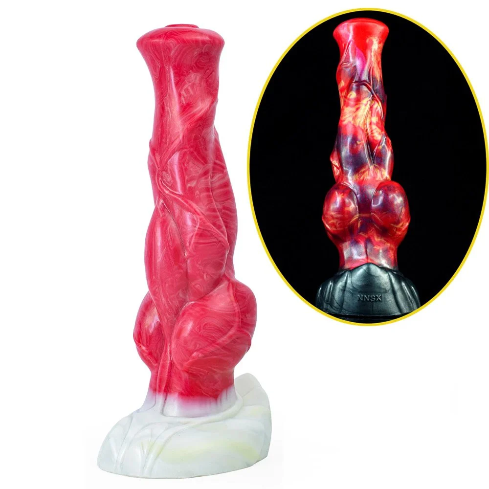 Animal Cock Dog Knot Dildo Strong Muscle Huge Vagina Anal Plug Sexual Fantasy Sex Toy for Women