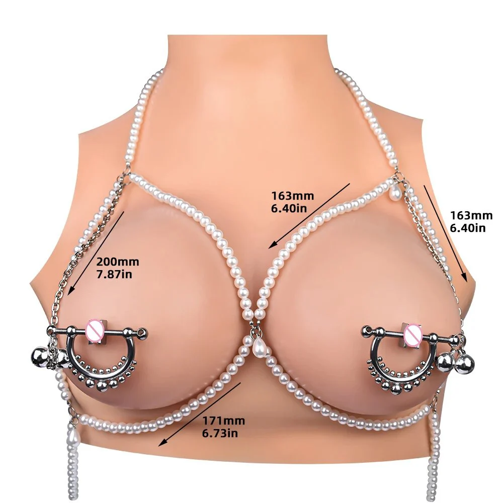 Bondage Gear Couple Slave Game for Adult Restraints Metal Nipple Clamps Adjustable Sex Toys