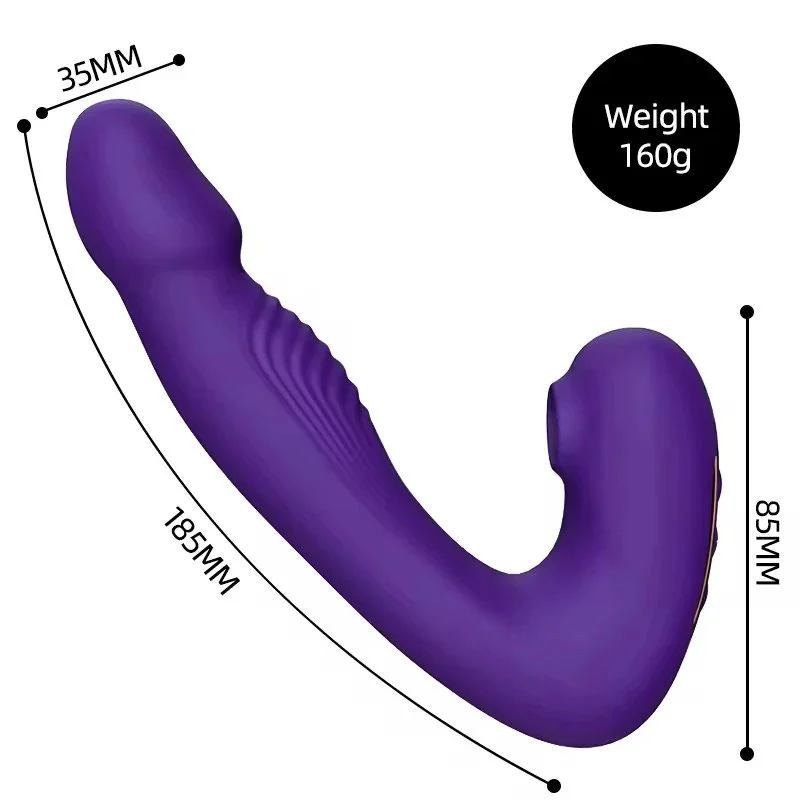 3IN1 Silicone Dildo Vibrators for Women 6 Tongue Licking 10 Vibration 8 G Spot Buckling Adult Sex Toys for Woman
