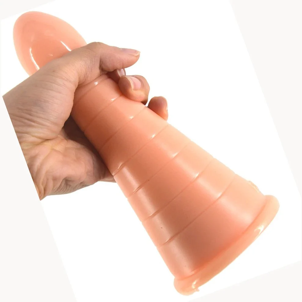 Anal Sex Toys Xmas Hat Shape Red Anal Dildo Large Butt Plug for Women Men