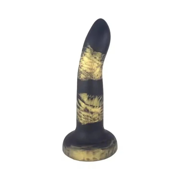 Colorful Liquid Silicone Glowing Dark Male Sex Toy Soft and Realistic Anal Plug Male Sex Toy Female Masturbation Toy