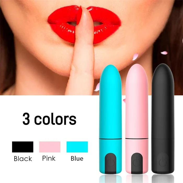 USB Rechargeable 10 Speeds Bullet Vibrator Waterproof Adult G-Spot Clit Stimulator Sex Toys for Women