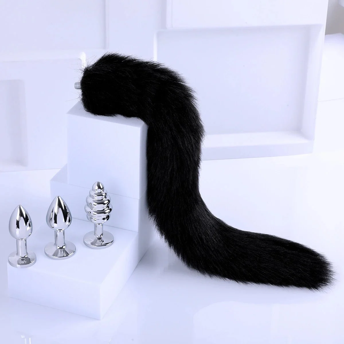 Detachable Fox Tail Butt Plug Adult Romantic Bondage Kit Flirting Toys for Couples Comfortable Intimate Play Accessories