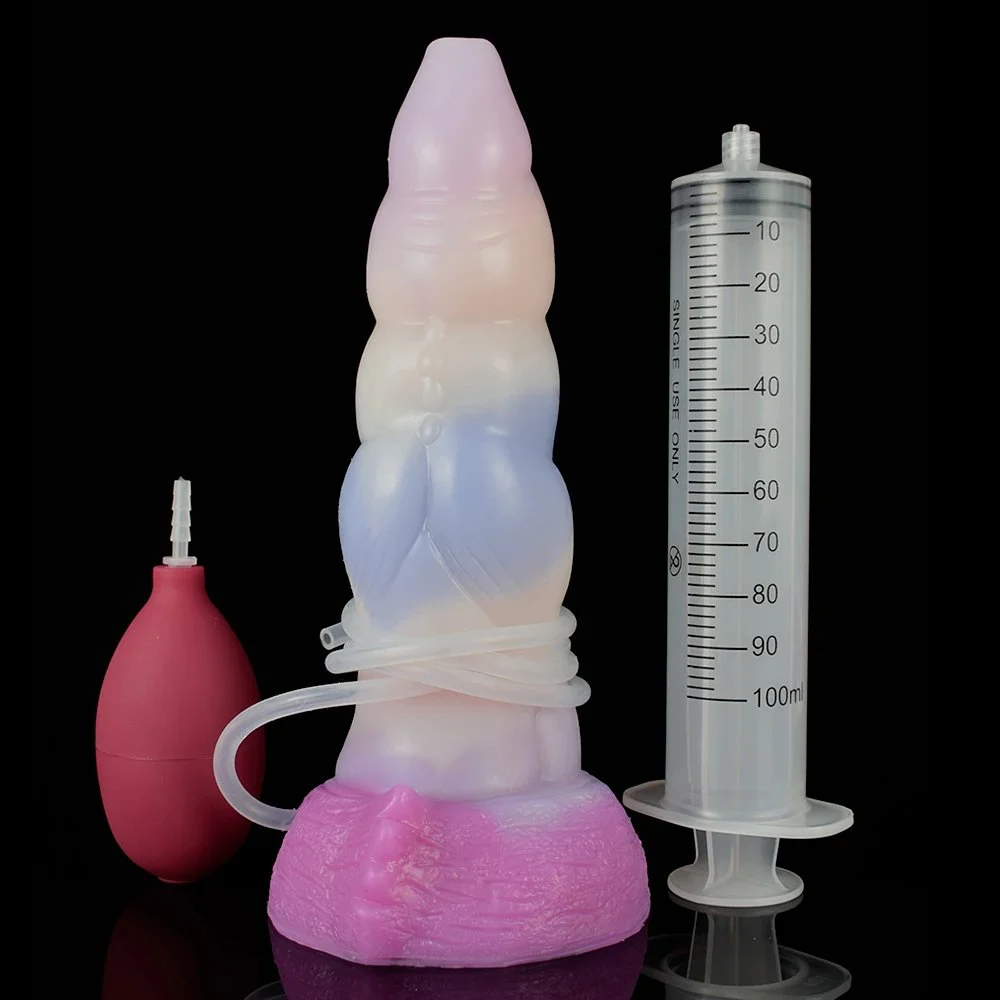Big Animal Realistic Super Hot Fantasy Squirting Dildo Colorful Anal Sexy Ejaculating Dildo for Women