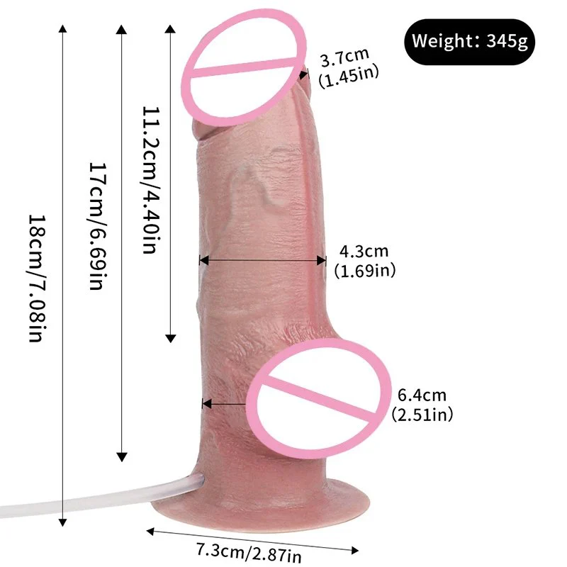 Big Knot Ultra Squirting Dildo Anal Plug With Sucker Silicone Artificial Penis Simulate Sex Toys for Men Women Masturbator