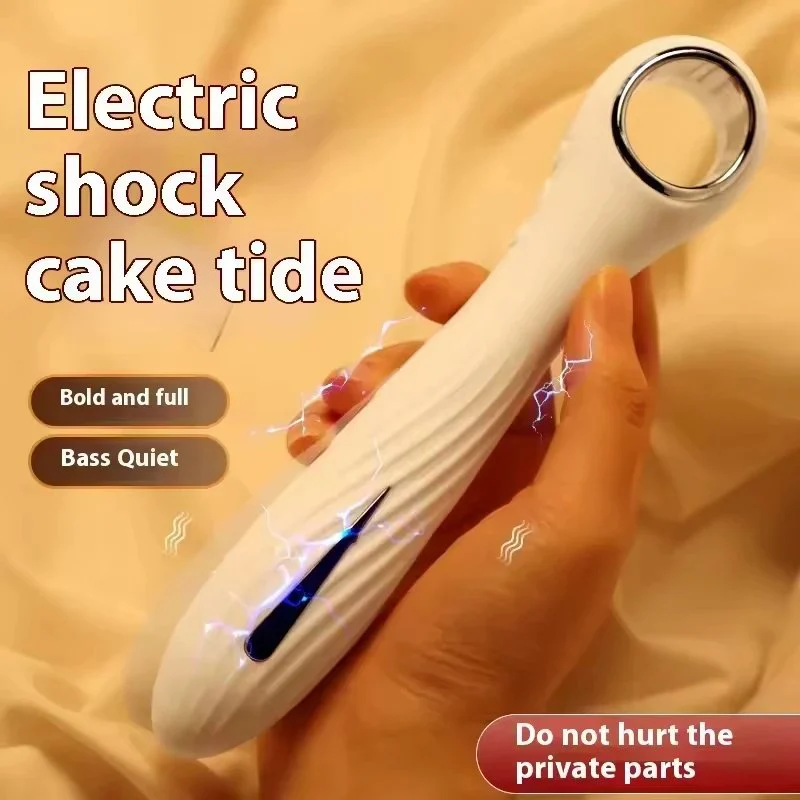 Electric Sex Toys for Female Masturbation Strong Shock Pulse Dildo Vibrator USB Power Supply G-Spot Wand